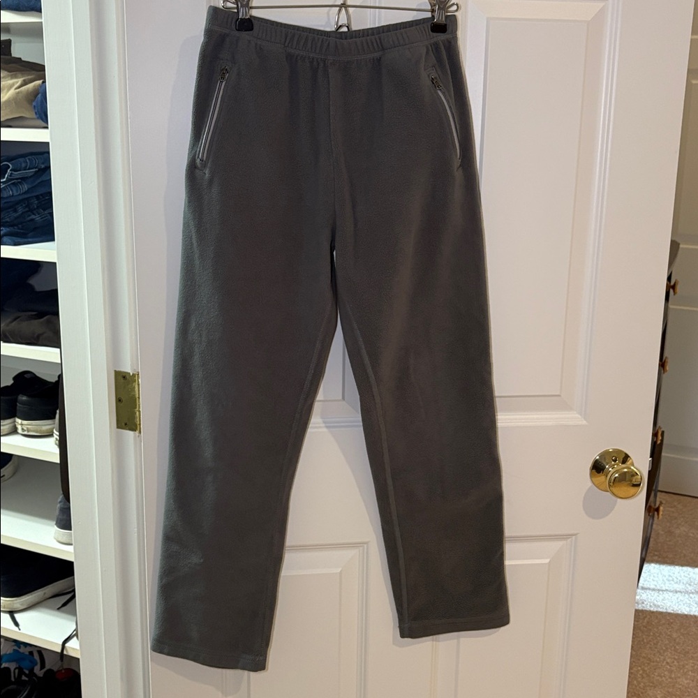 Hanna Andersson Gray Fleece Sweatpants Size 160 | Excellent Condition